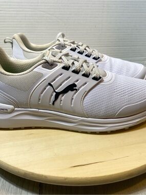 Puma Ignite Elevate 2 Spikeless Golf Shoes Men's Size 9.5 White Black 310243-07⁠